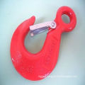 Red Painted DIN 689 Metal Eye Hook